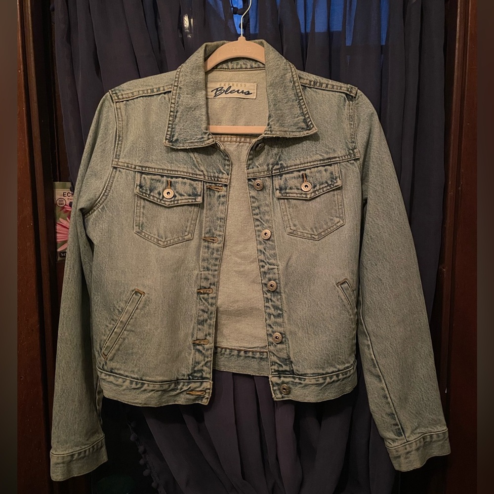 Vintage Express Blues Denim Jacket Size S